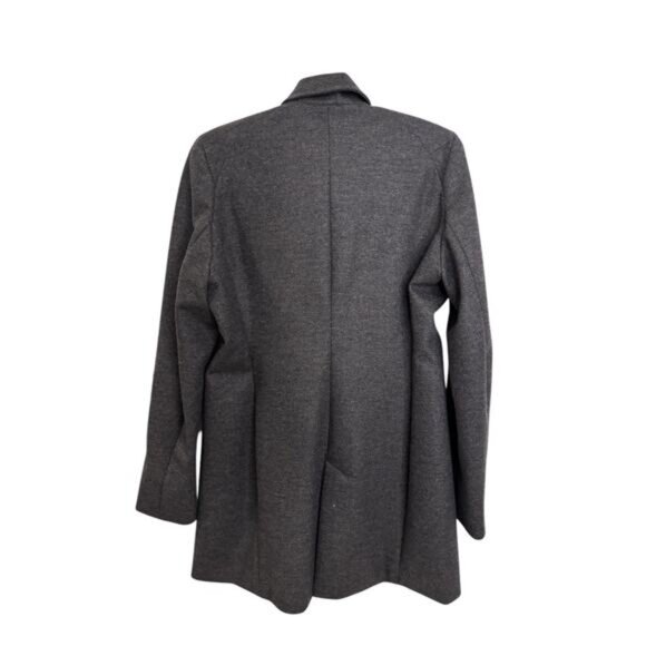 Icebreaker 380 Pure Plus Jacket Womens M Merino Wool Coat Gray Full Zip Collared - Picture 2 of 4